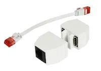 ALLNET ALL-RJ45-MAGNET - RJ-45 - RJ-45 - Weiß - 90 W - -20 - 85 °C - 10 - 90%
