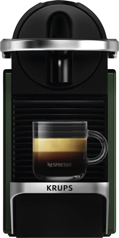 Krups KRUPS XN3063 Pixie Nespresso-Kaffeemaschine Dark Green