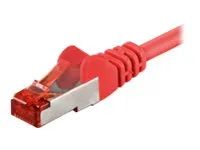 Goobay Patch-Kabel - RJ-45 (M) zu RJ-45 (M) 1m rot