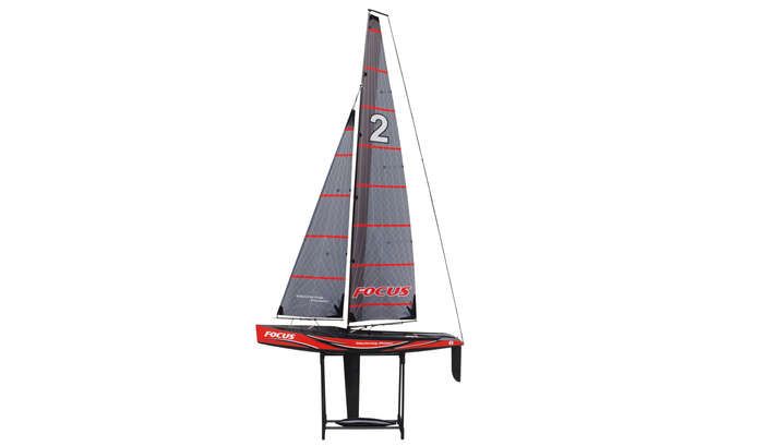 Amewi Focus V2 - Betriebsbereit (RTR) - Schwarz - Grau - Rot - Boot - Elektromotor - 2.4 GHz - 170 mm