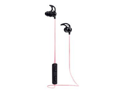 Manhattan Bluetooth In-Ear Headset (Clearance Pricing), Multi Coloured Cable Light, Omnidirectional Mic, Integrated Controls, Ear Hook for Secure Fit, 5 hour usage time (approx)