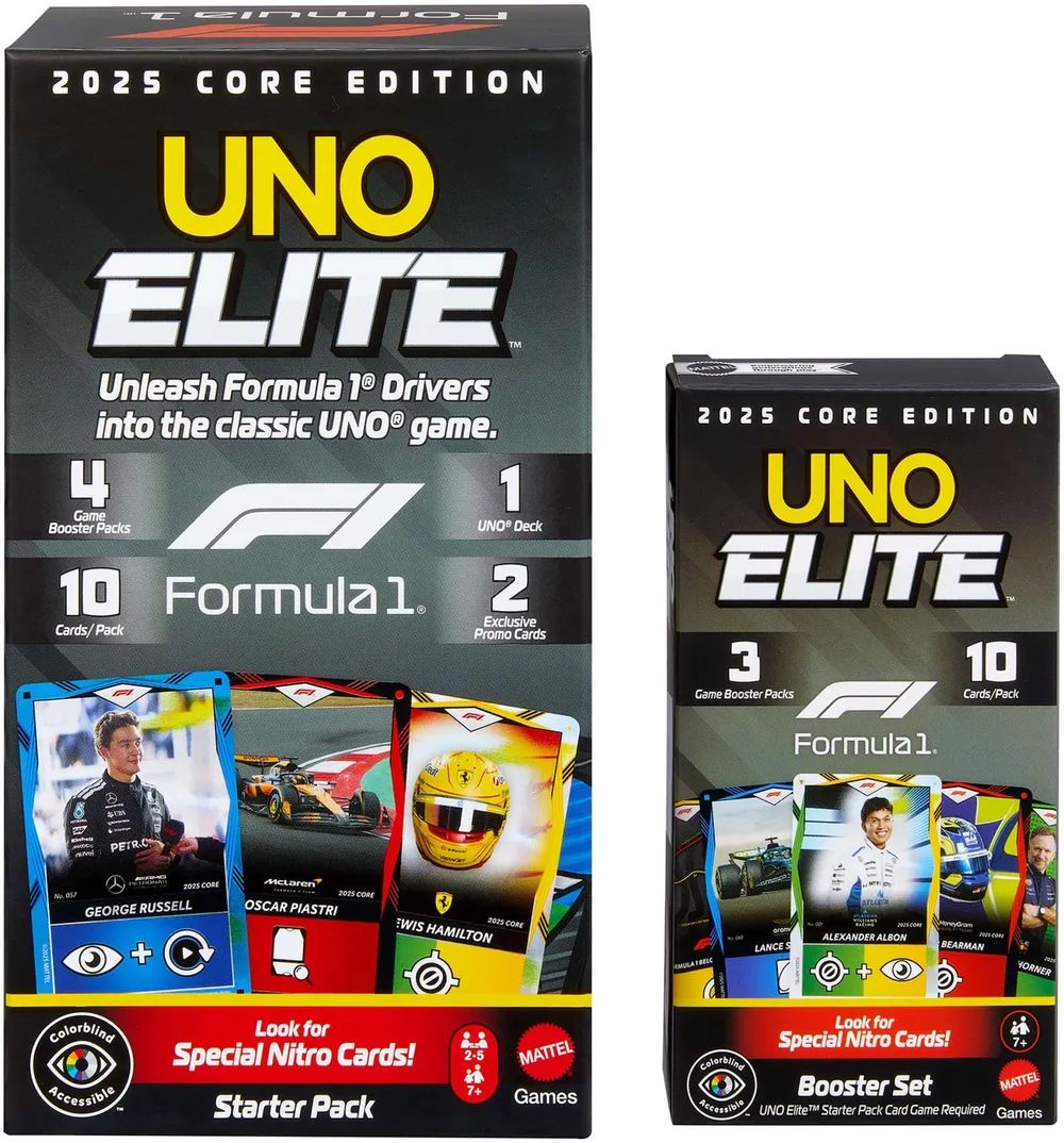 Mattel GmbH UNO Elite Booster-Set