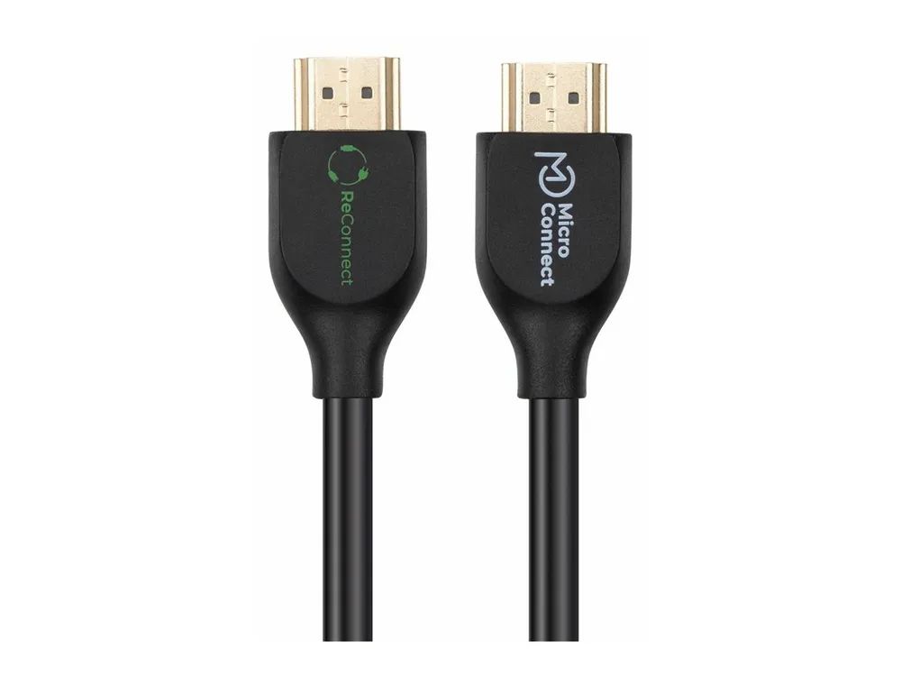 MicroConnect ReConnect HDMI 2.0 Cable 4K - Kabel - Digital/Display/Video ECO-MC-HDM19190.5V2 - Kabel - Digital/Daten