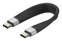 Techly USB4 Gen3 C auf Flexibles Kabel - Kabel - Digital/Daten