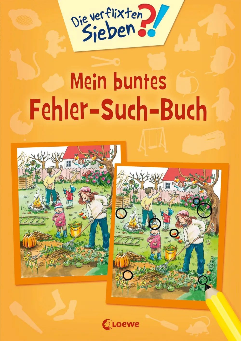 Loewe Verlag GmbH Die Verflixten 7 buntes Fehler-Such-Buch