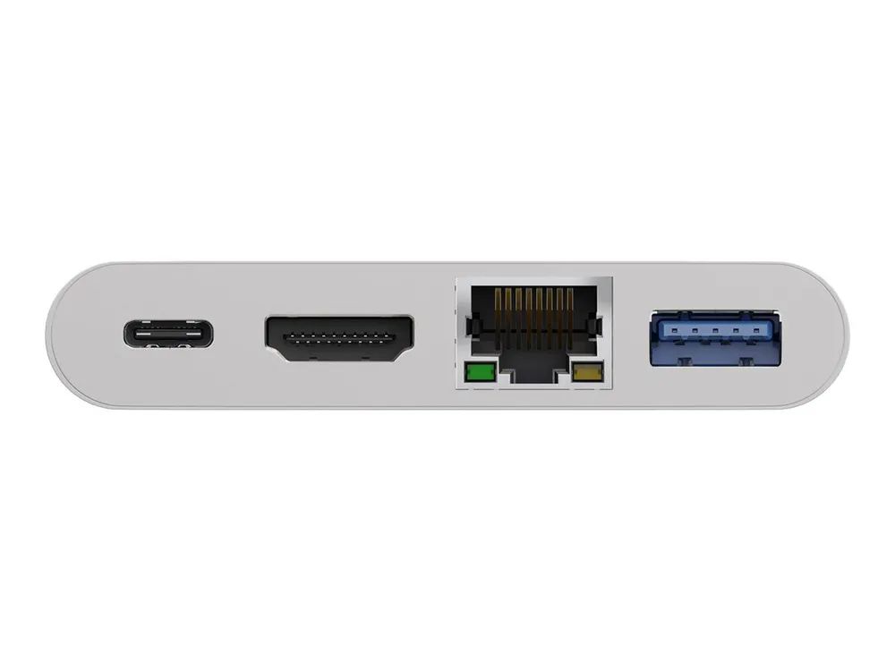 Goobay Dockingstation - USB-C - HDMI - 1GbE