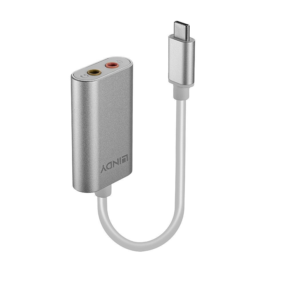 Lindy Audio Adapter - Soundkarte - USB-C