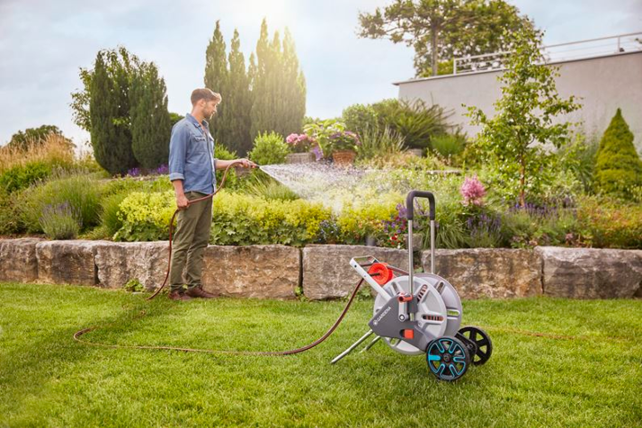 Gardena Schlauchwagen CleverRoll M Easy Metall Set