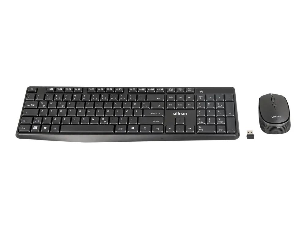Ultron UMC-300 - Tastatur-und-Maus-Set - kabellos