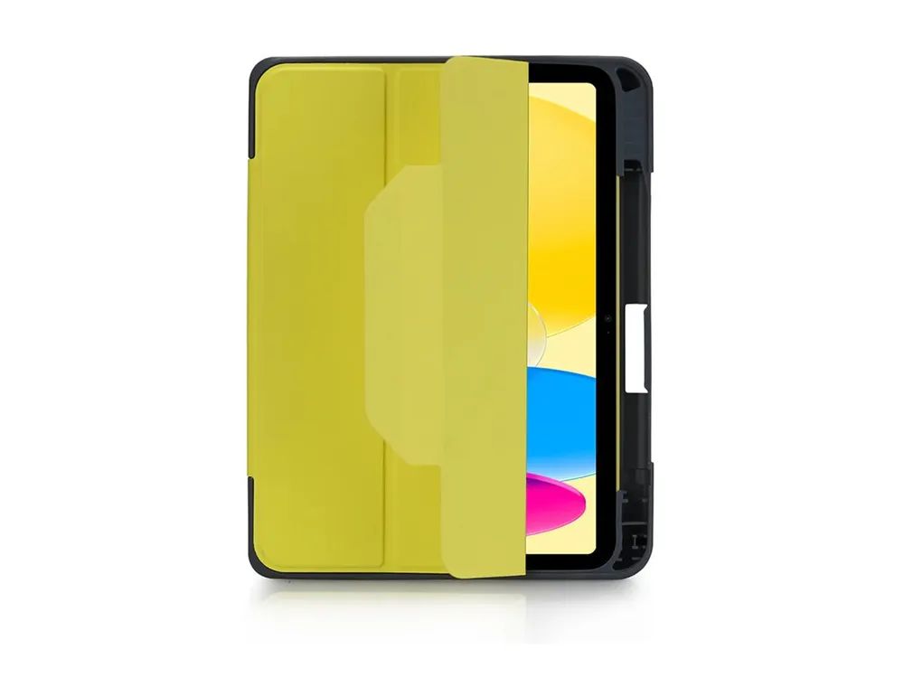DEQSTER MAX - Flip-Hülle für Tablet - widerstandsfähig - Polyurethan, Polycarbonat, Thermoplastisches Polyurethan (TPU)