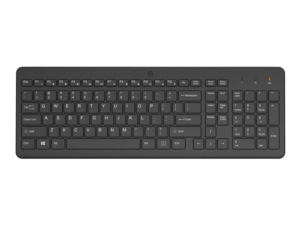 HP 220 - Tastatur - kabellos - 2.4 GHz - QWERTY