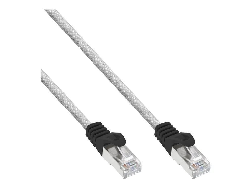 InLine Patchkabel - SF/UTP - Cat.5e - transparent - 2m