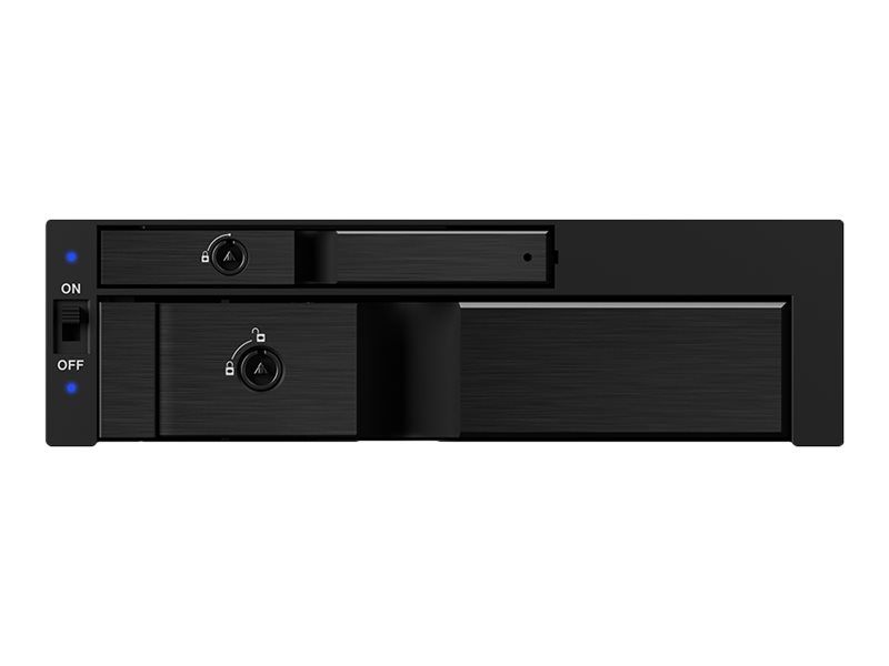 ICY BOX IB-173SSK - Mobiles Speicher-Rack - 2.5", 3.5" (6.4 cm, 8.9 cm)