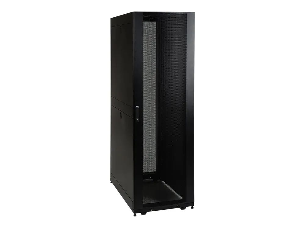 Tripp Eaton Tripp Lite Series 42U Rack Enclosure Server Cabinet w/ Doors & Sides - Schrank Netzwerkschrank - Schwarz - 42HE - 48.3 cm (19")