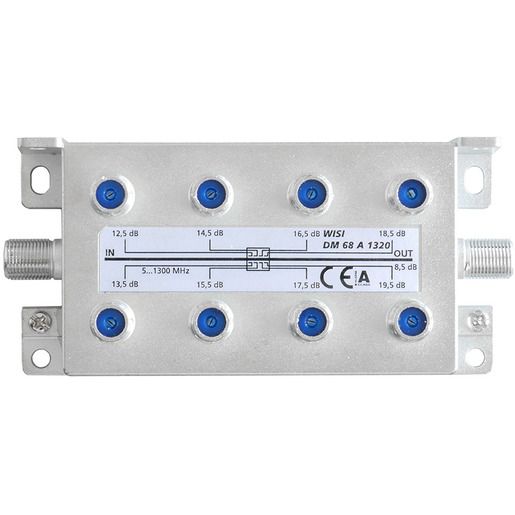 WISI 8-FACH ABZWEIGER 12,5-19,5 dB / DM 68 A 1320 002778