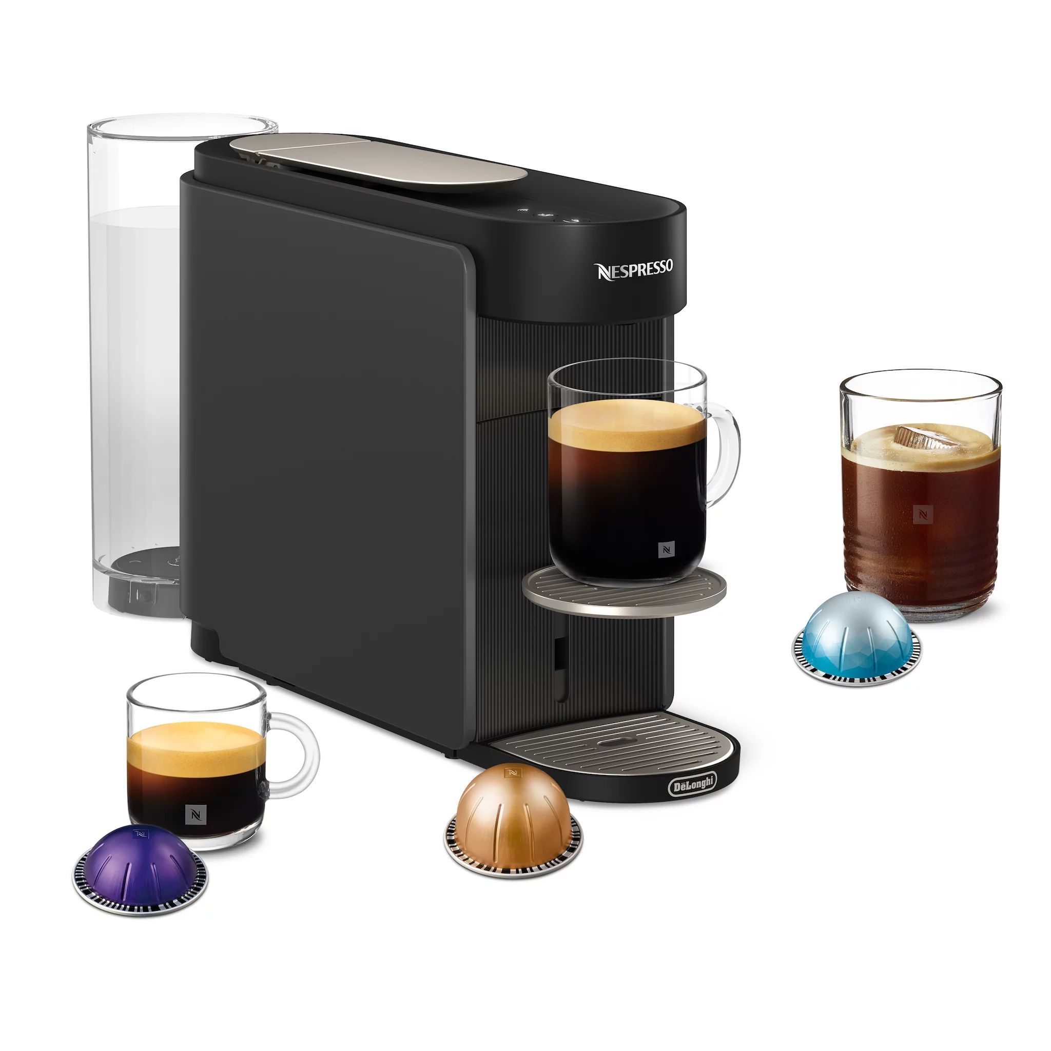DeLonghi VERTUO Up Nespresso Kapselmaschine ENV200.GY Anthracite
