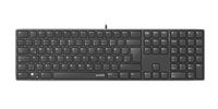 SPEEDLINK Tastatur RIVA Slim Metal Scissor schwarz retail