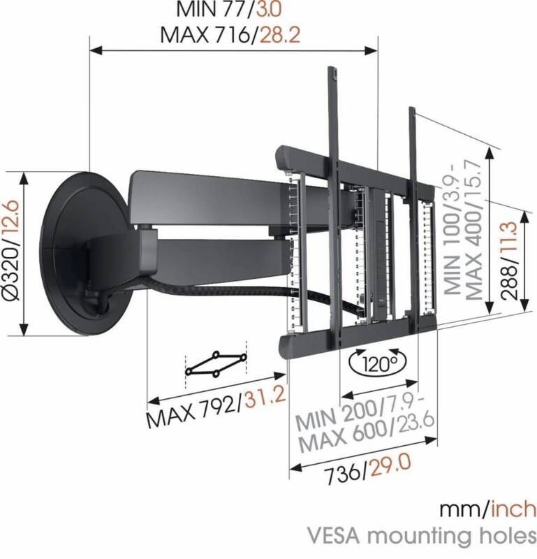 Vogel`s TVM 7675 MotionMount