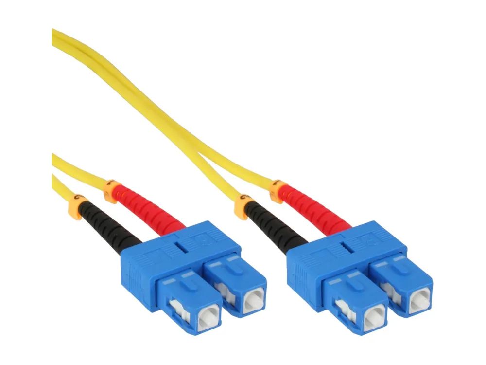 InLine LWL Duplex Kabel - SC/SC - 9/125µm - OS2 - 5m