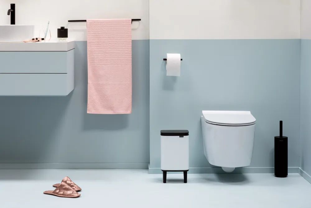 Brabantia Bo Mülleimer Hi, 4L - White