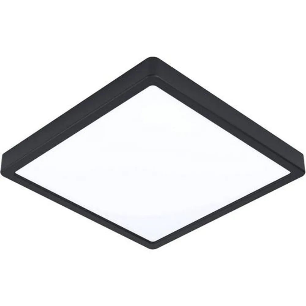 Eglo AUFBAUSPOT LED 285X285 20W 840 / EGLO FUEVA 5 SCHWARZ 99257