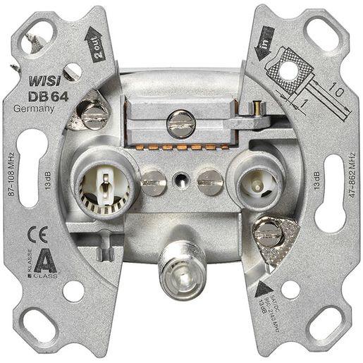 WISI DURCHGANGSDOSE 1,5/12dB / DB 64 001414