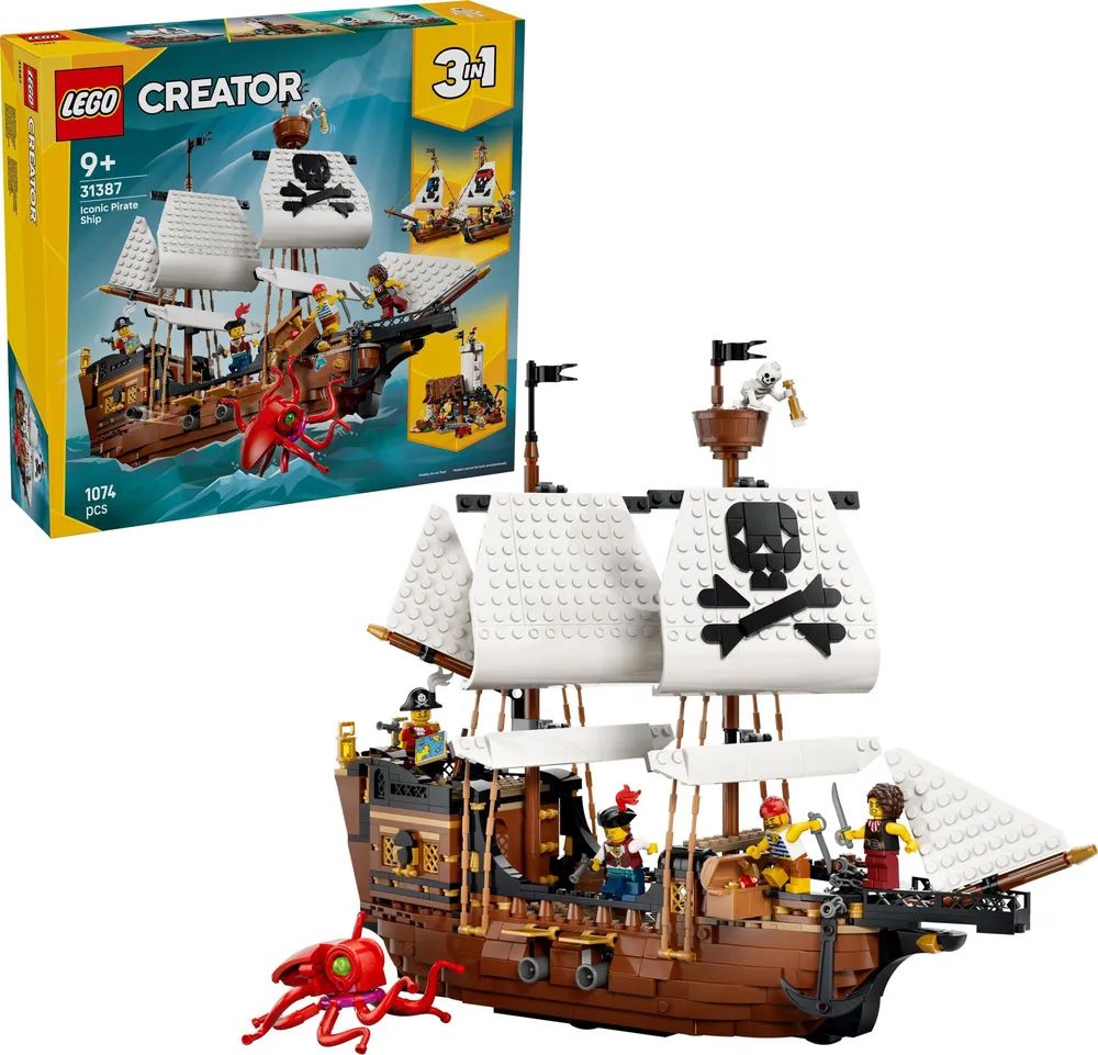 LEGO 31387 - Creator - Legendäres Piratenschiff