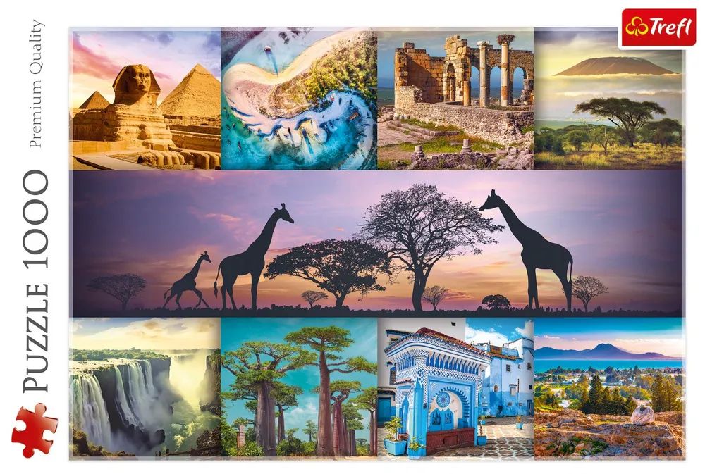 Trefl S.A. Pz. Collage Afrika 1000T