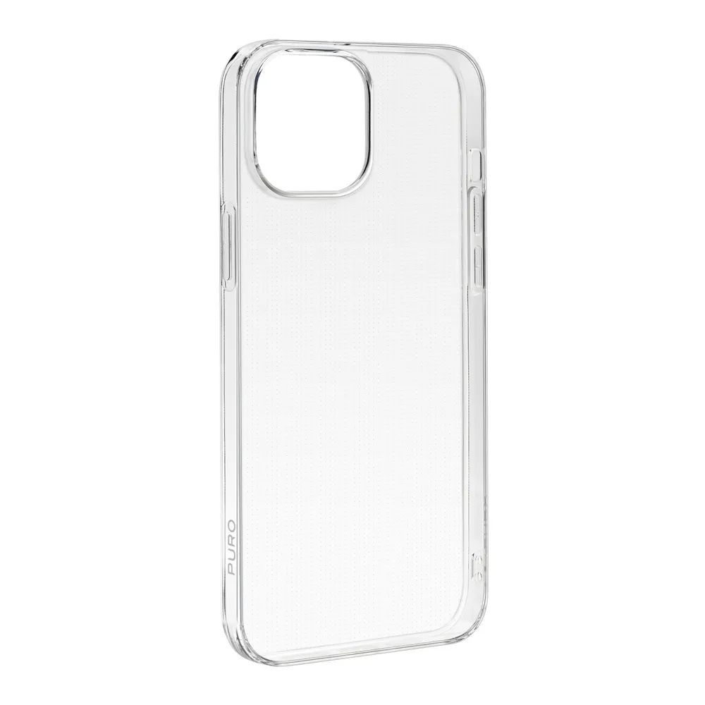 PURO NUDE Cover für iPhone 15, transparent