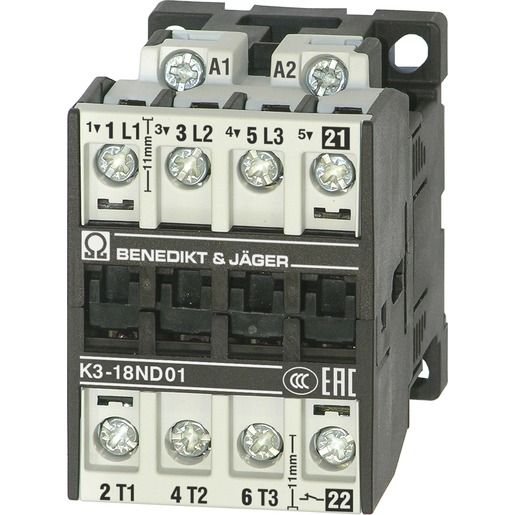 Benedict SCHÜTZ 7,5KW 3~400V, 380-415V / BEN&JÄ K3-18ND01 400