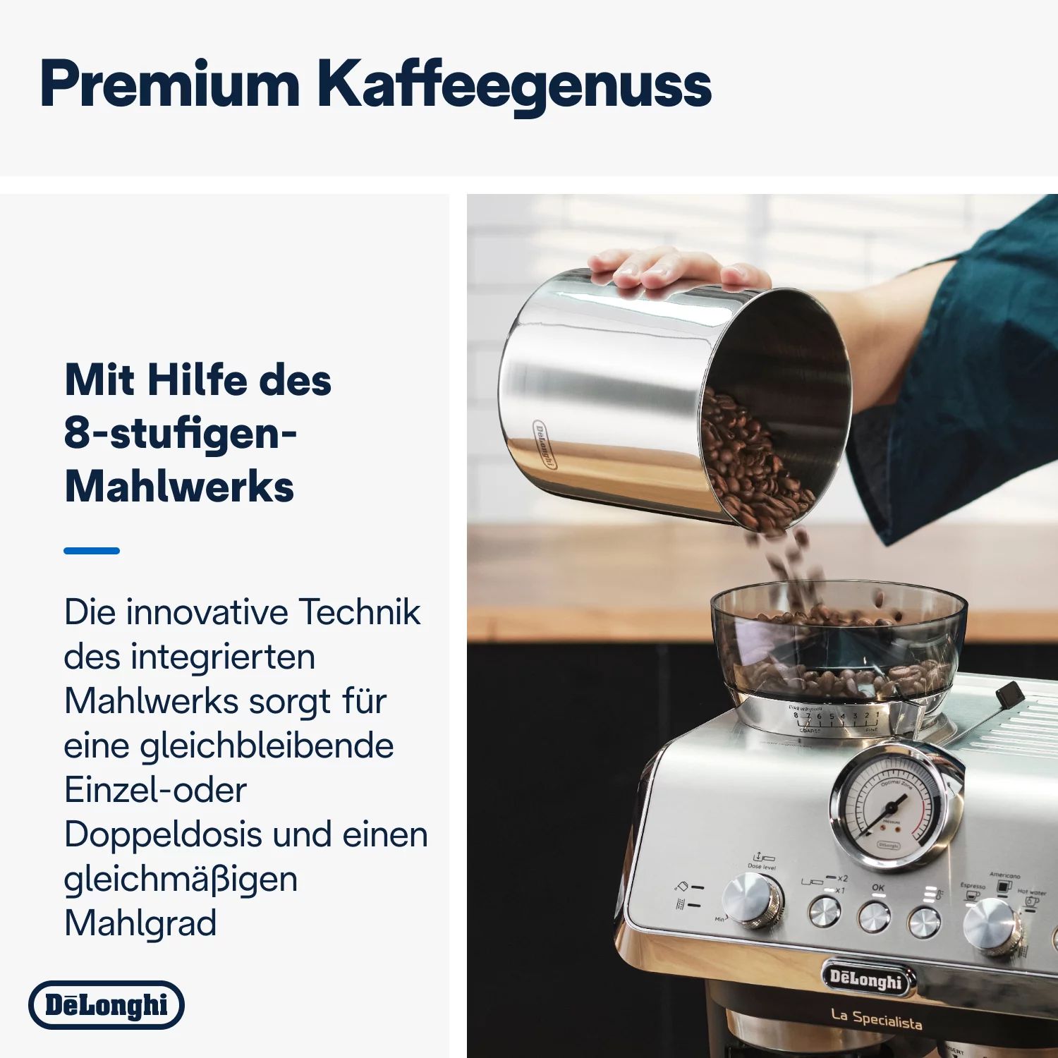 De'Longhi Siebträger La Specialista Arte EC9155.MB