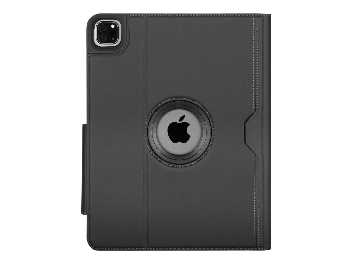 Targus VersaVu Classic - Flip-Hülle für Tablet - Polyurethan-Ledernachbildung - Schwarz - 12.9" - für Apple 12.9-inch iPad Pro (3. Generation, 4. Generation, 5. Generation)