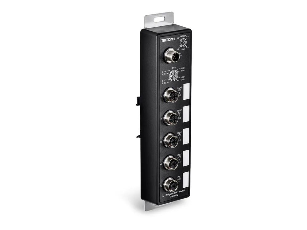 TRENDnet Version v1.0R - Switch - EN50155, industrial - unmanaged - 4 x 10/100/1000 (PoE+)