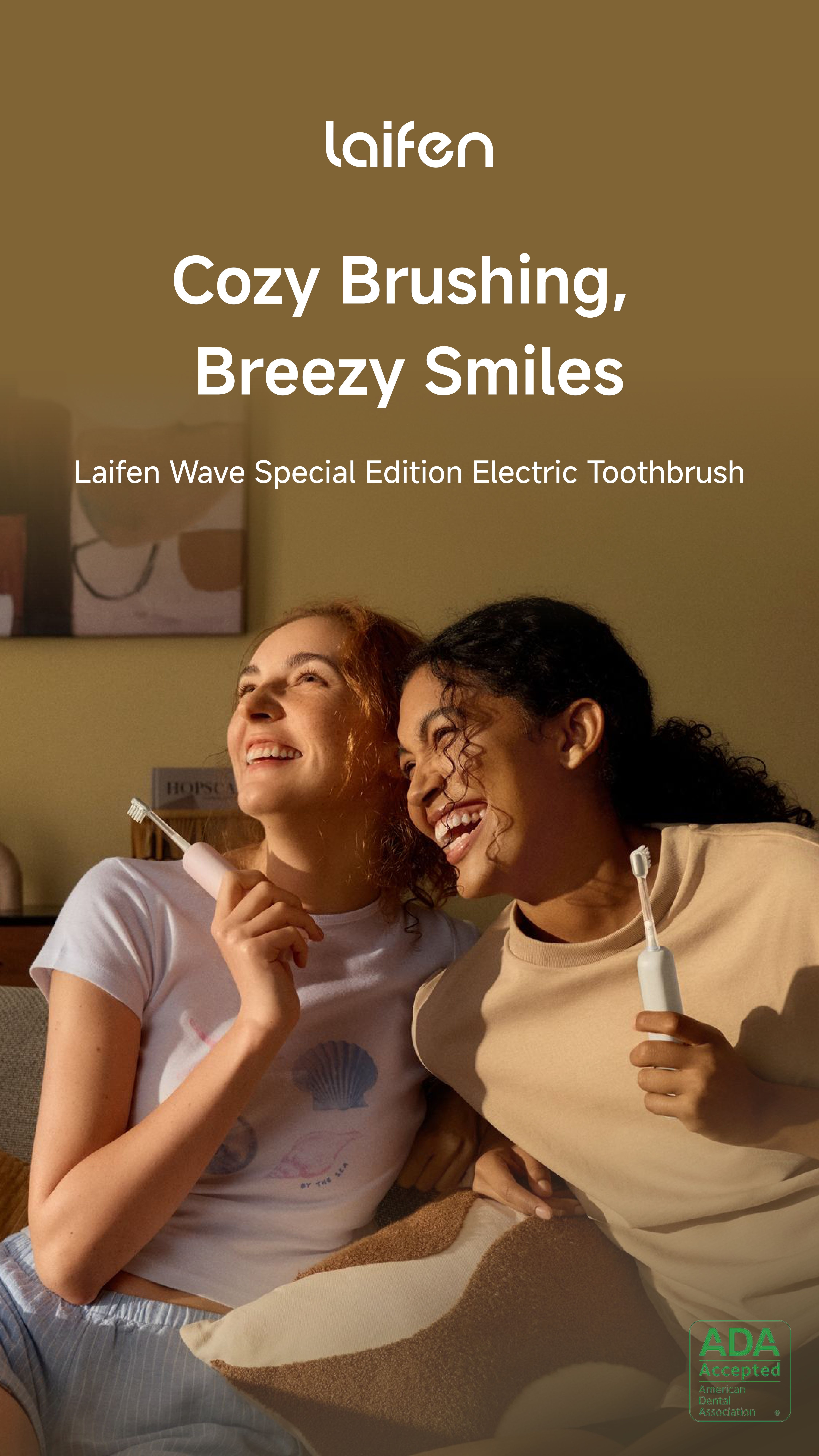 Laifen Wave Special Edition Electric Toothbrush - Matte Black