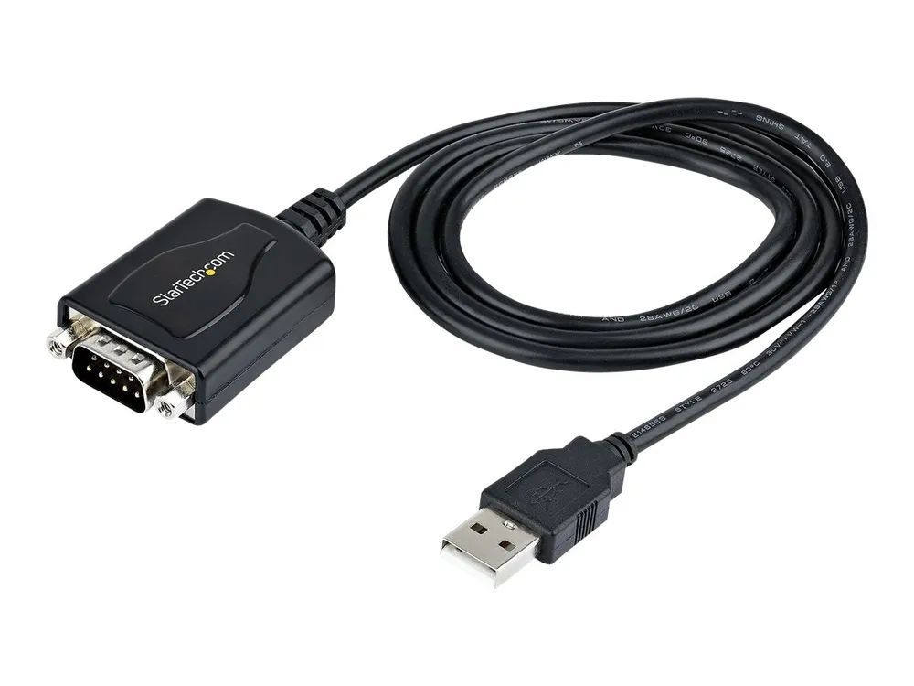 StarTech.com 1m USB auf RS232 Adapter mit COM Speicherung, DB9 zu USB