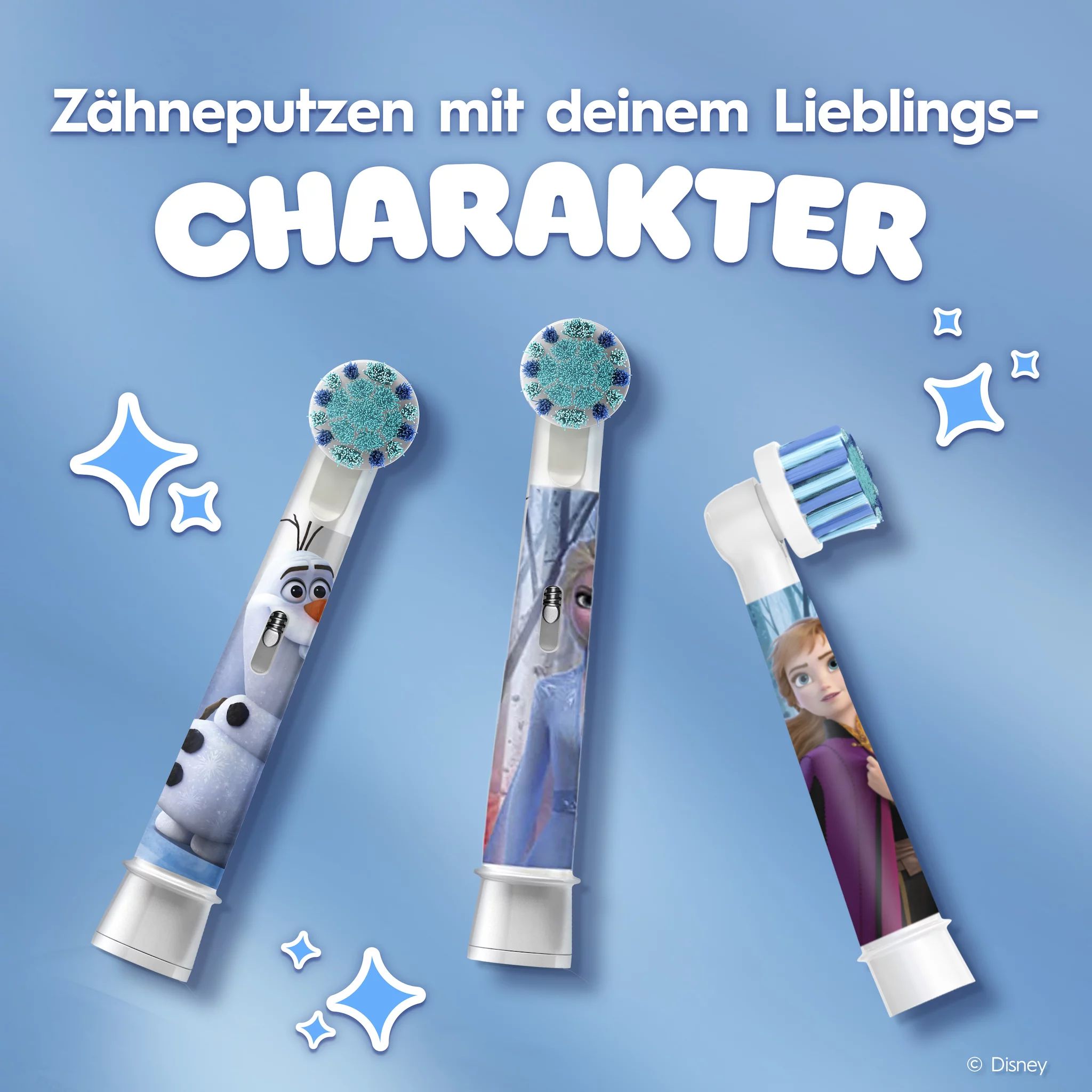 Oral-B Aufsteckbürsten Kids Frozen 4er