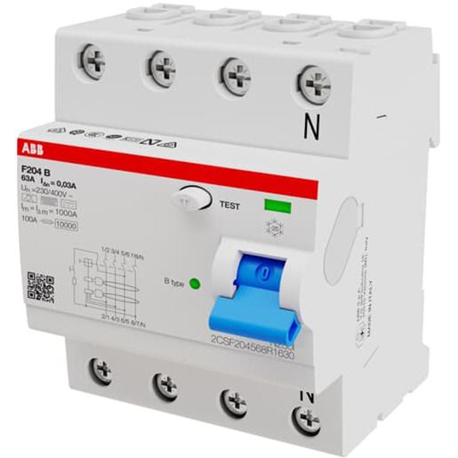 ABB FI-SCHALTER F204B-63/0,03 / F204B-63/0,03 2CSF204568R1630
