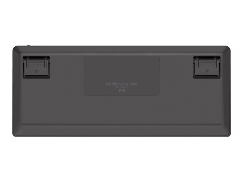Logitech Master Series MX Mechanical Mini - Tastatur - hinterleuchtet - kabellos - Bluetooth LE - QWERTY - Nordisch (Dänisch/Finnisch/Norwegisch/Schwedisch)