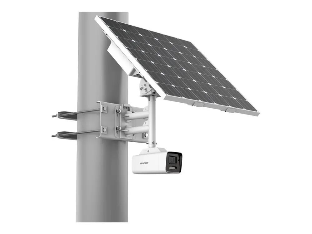 Hikvision Solar-powered Series DS-2XS6A87G1-LS/C36S80 - Netzwerk-Überwachungskamera - Bullet - Außenbereich - staubbeständig/wasserfest - Farbe (Tag&Nacht)