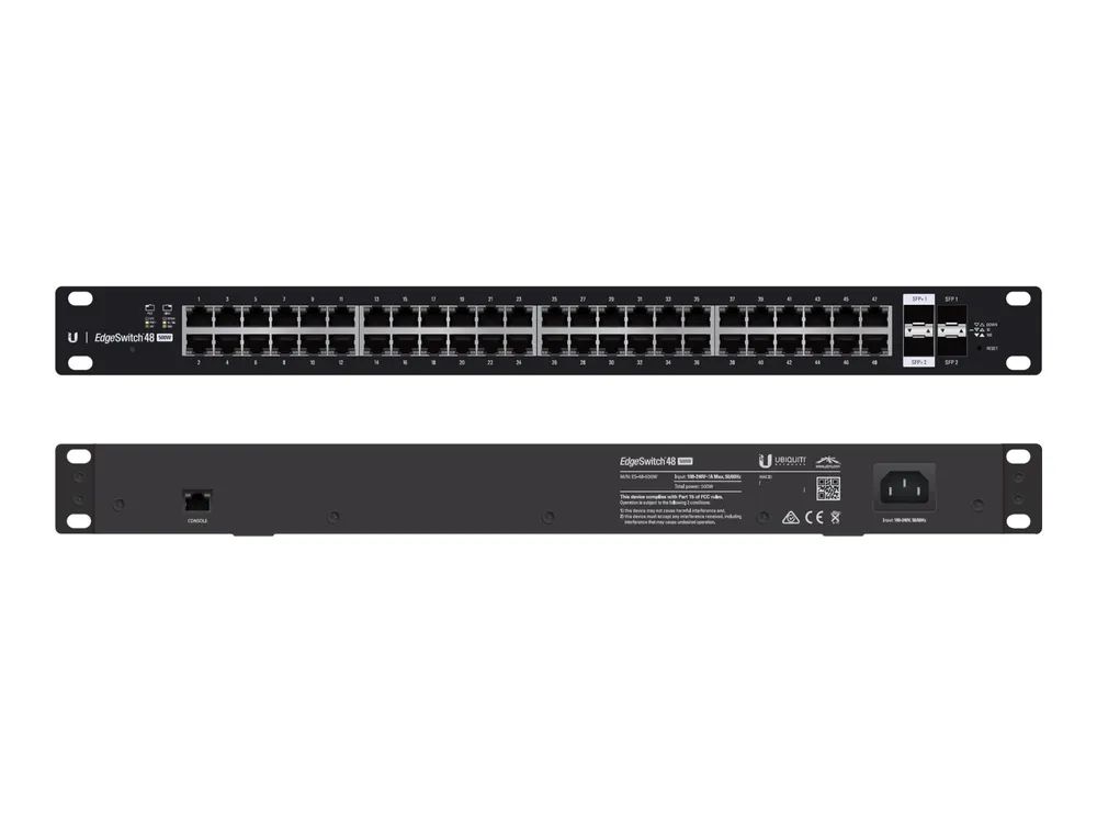 Ubiquiti EdgeSwitch 48, 500W, 48 Gigabit 