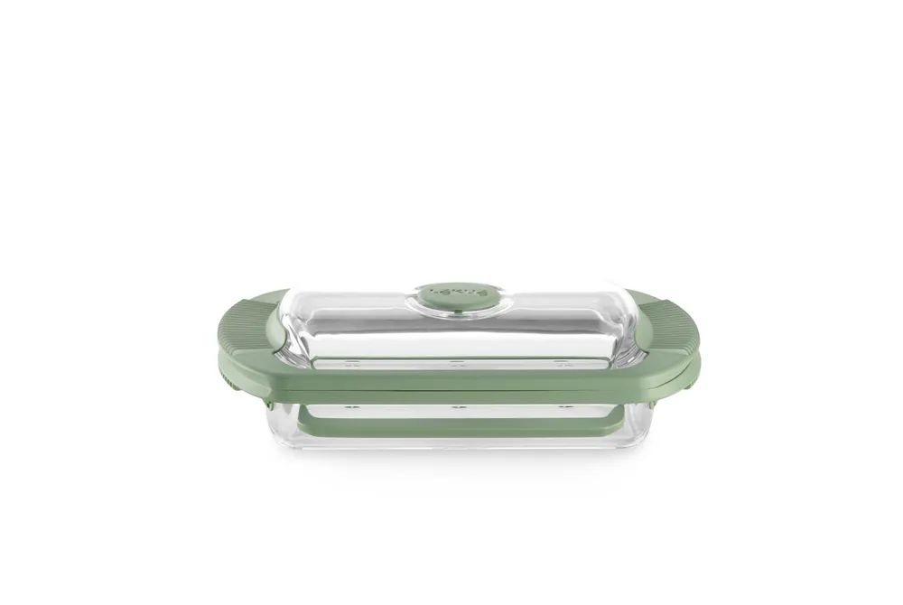 Lékué Glas-Dampfgarer, 2 Portionen - Transparent