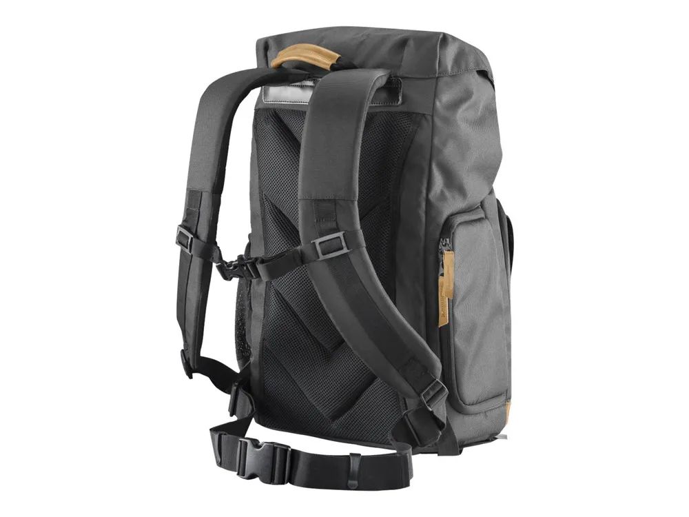 mantona Luis - Rucksack für Kamera - Nylon, Leder