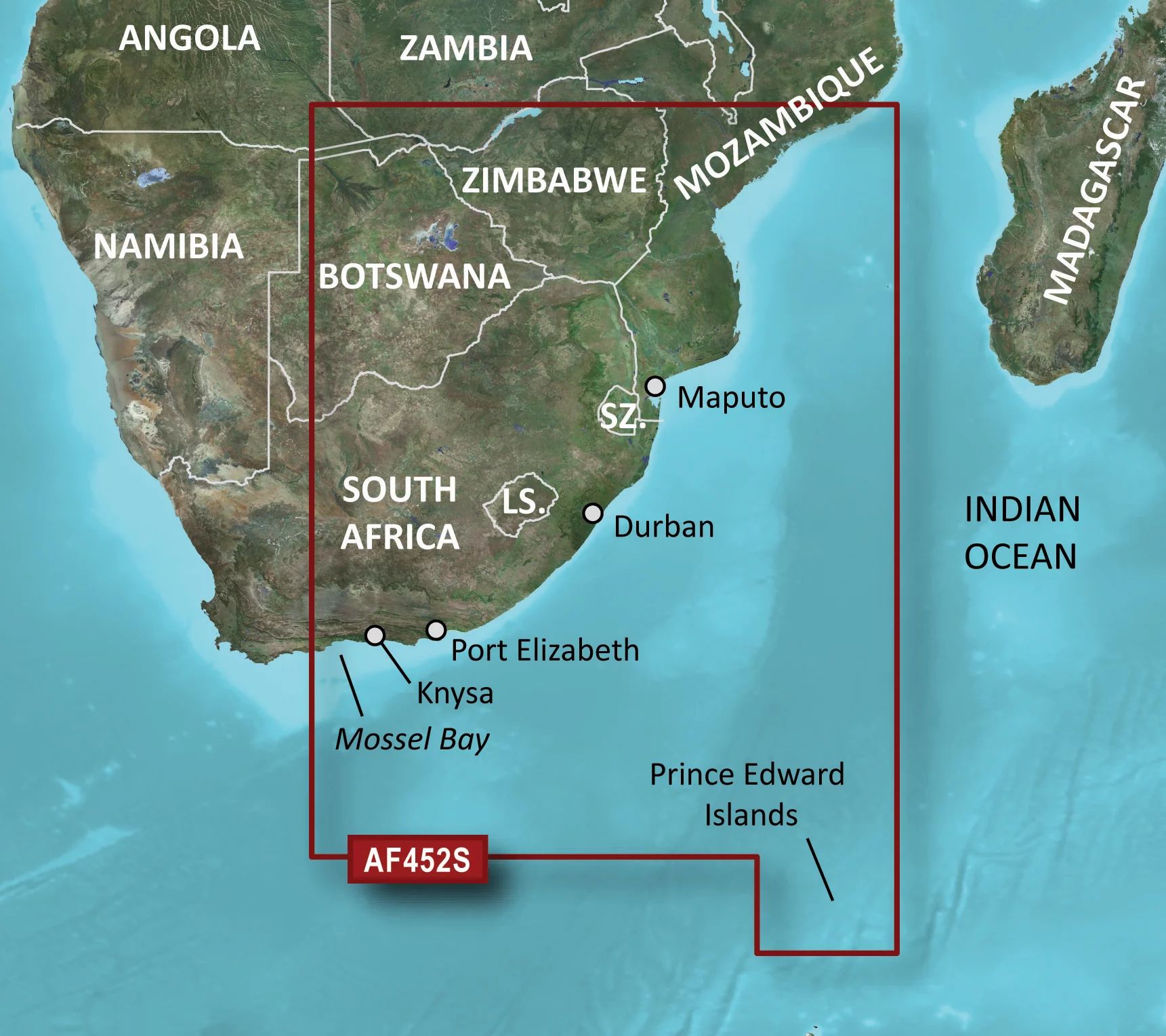 Garmin VAF452S-Knysna, SA to Beira, MZ