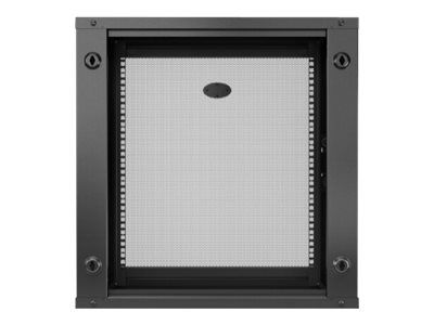 APC NetShelter WX AR112SH4 - Gehäuse - geeignet für Wandmontage - Schwarz - 12U - 48.3 cm (19")