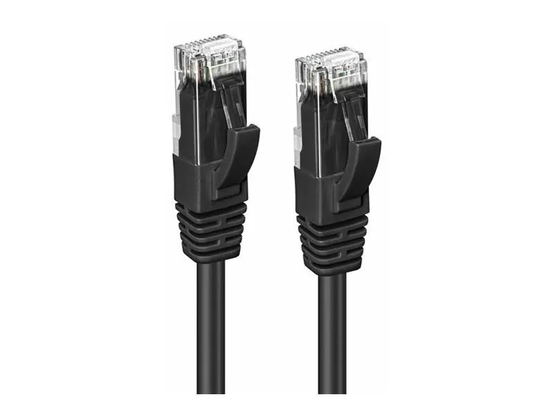 MicroConnect CAT6A UTP 0.3m Black LSZH - Kabel - Netzwerk (MC-UTP6A003S) - Kabel - Netzwerk