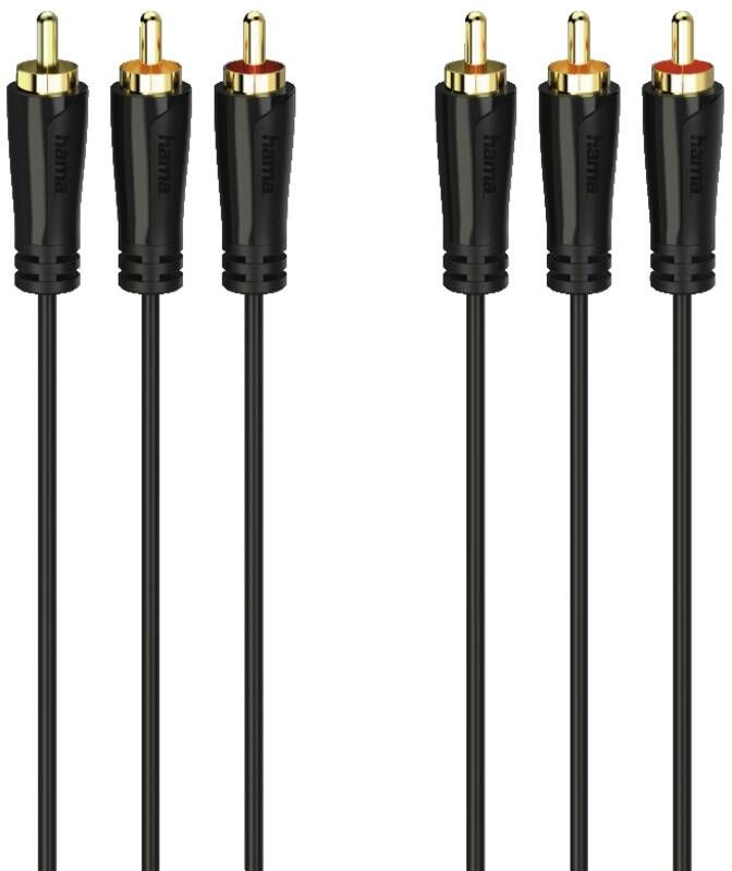 Hama 205150 AV-KABEL 2X3 CINCH1,5M