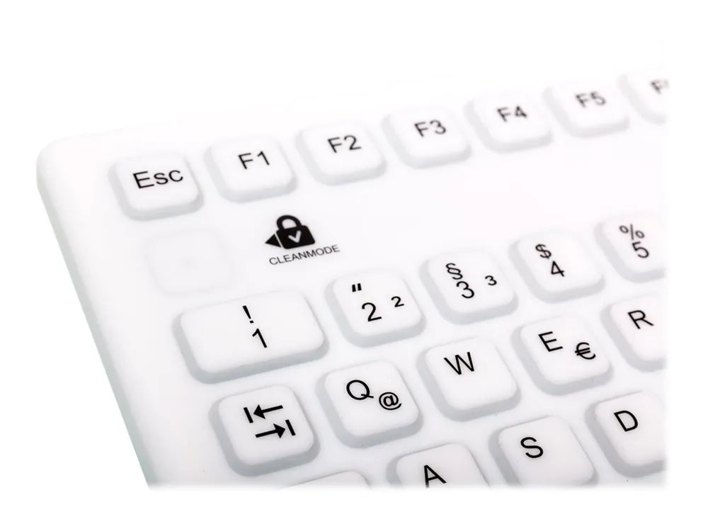 GETT InduKey TKG-086-IP68-WHITE - Tastatur - USB