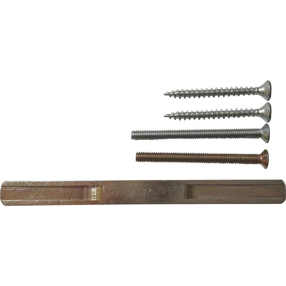 Grundmann GEOS Stift - und Schraubenset für Drückergarnitur, 42 - 47 mm
