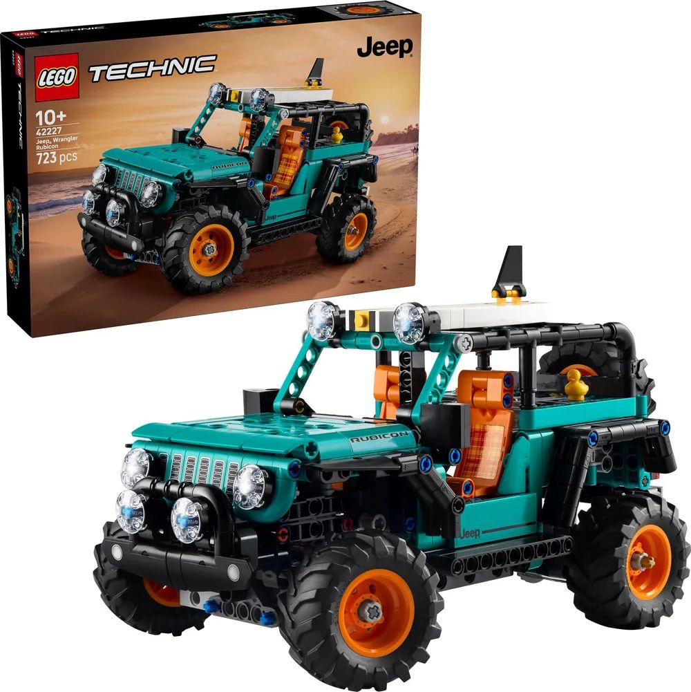 LEGO 42227 Technic Jeep Wrangler Rubicon Geländewagen