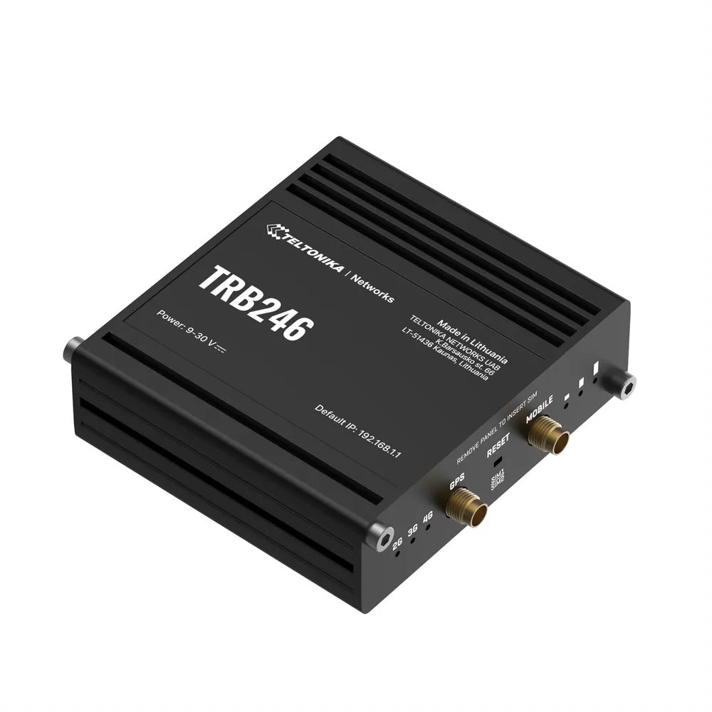 Teltonika TRB246 - Gateway - 100Mb LAN, RS-232, RS-485, PPP